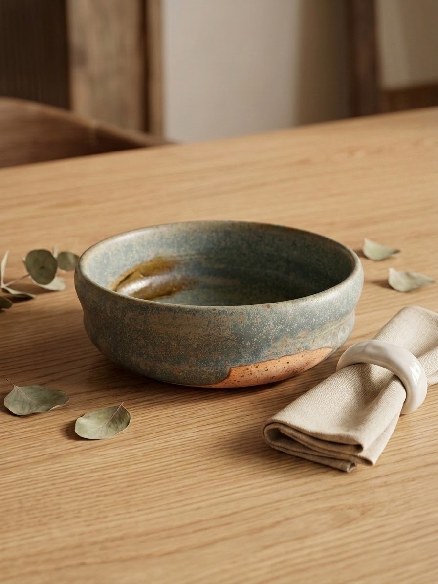 Waldleuchten handmade ceramic